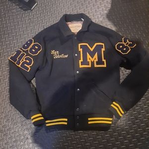 University of Michigan NCAA Varsity Football jacket